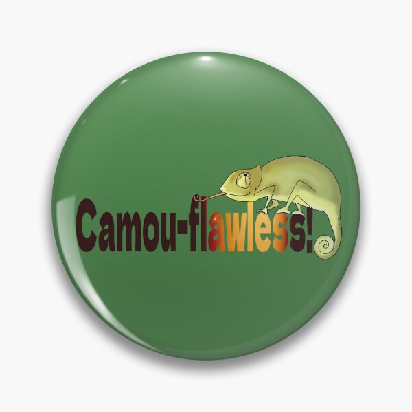Item preview, Camou-flawless Chameleon Word Art designed and sold by CuteCartoon.