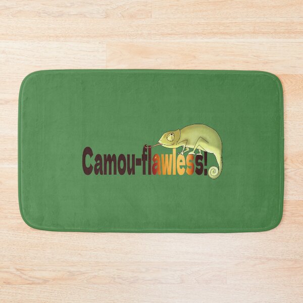 Item preview, Camou-flawless Chameleon Word Art designed and sold by CuteCartoon.