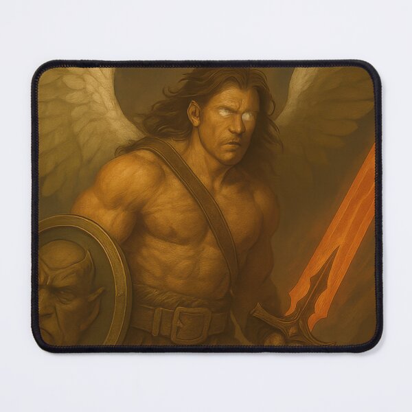 Item preview, Aasimar Barbarian designed and sold by Johnny MeatShield.