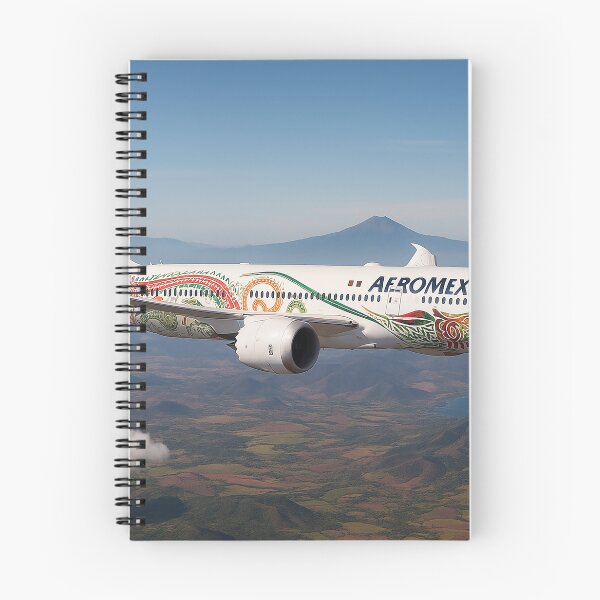 Item preview, Aeromexico 787 in Quetzalcoatl Livery Over Central Mexico designed and sold by Skyframe Aviation.