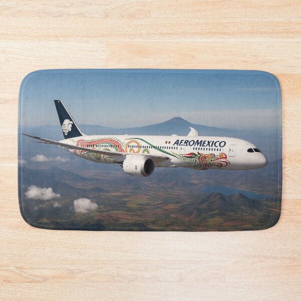 Item preview, Aeromexico 787 in Quetzalcoatl Livery Over Central Mexico designed and sold by Skyframe Aviation.