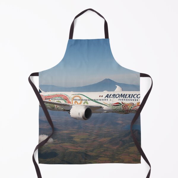 Item preview, Aeromexico 787 in Quetzalcoatl Livery Over Central Mexico designed and sold by Skyframe Aviation.
