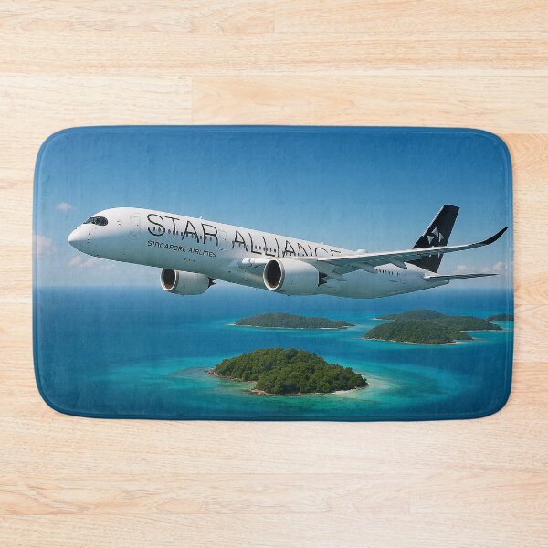 Item preview, Singapore Airlines A350 in Star Alliance Livery Above the Tropic designed and sold by Skyframe Aviation.