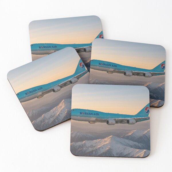 Item preview, Korean Air 747-8 Over Korea at Sunrise designed and sold by Skyframe Aviation.