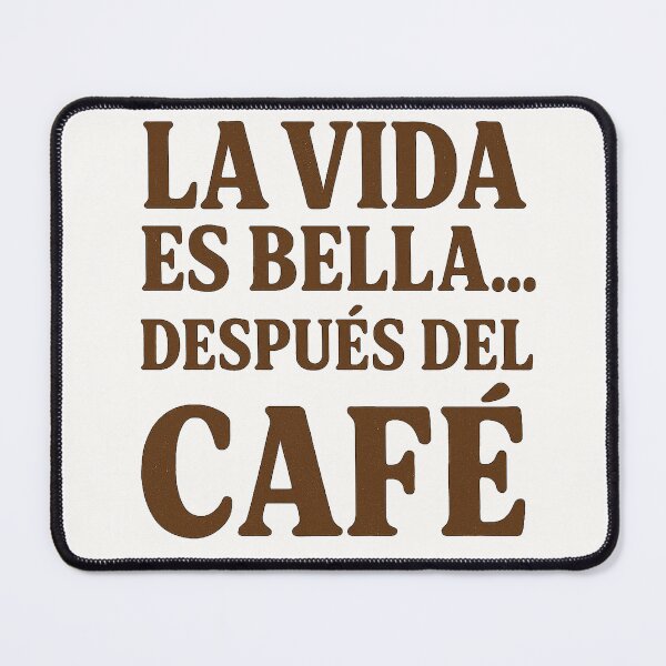Item preview, Life is Beautiful... with Coffee designed and sold by BistreaDesign.