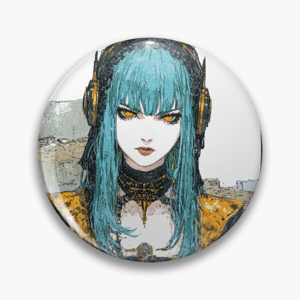 Item preview, A 90s Anime Vision of a Cyberpunk Music Artist. designed and sold by Piotrek0001.