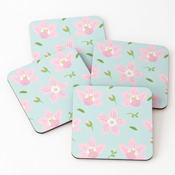 Item preview, Blossom Delight on Aqua designed and sold by Zanapp.studio.