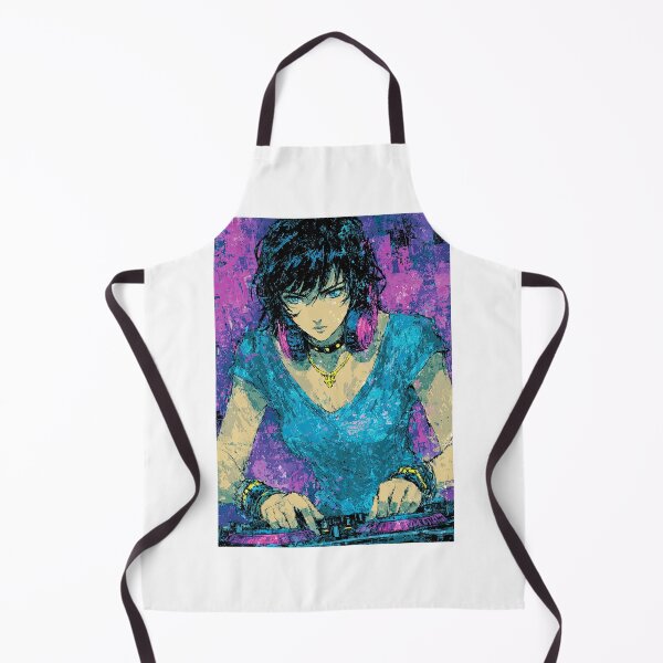 Item preview, Fierce DJ Heroine with a Retro Tech Vibe. designed and sold by Piotrek0001.