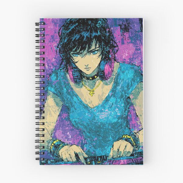 Item preview, Fierce DJ Heroine with a Retro Tech Vibe. designed and sold by Piotrek0001.