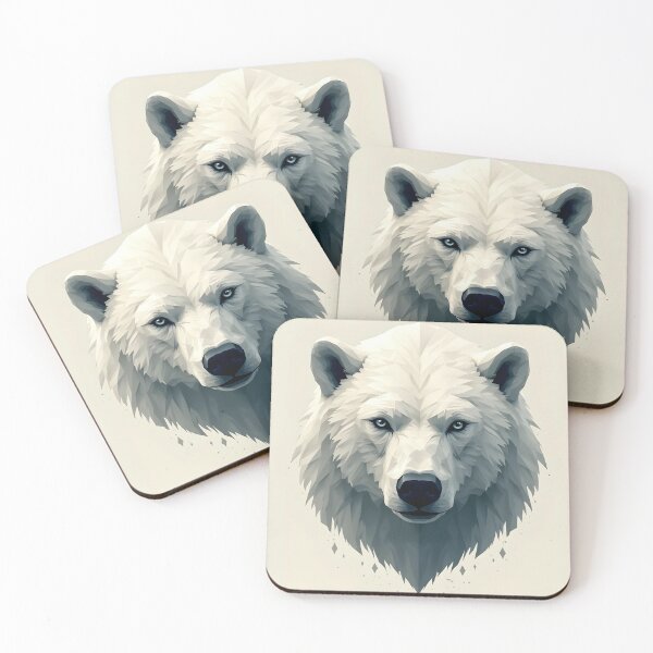 Item preview, Winter Warrior Polar Bear designed and sold by ShadowAndSlate.