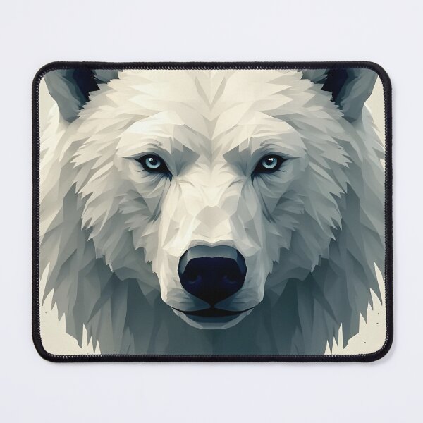 Item preview, Winter Warrior Polar Bear designed and sold by ShadowAndSlate.