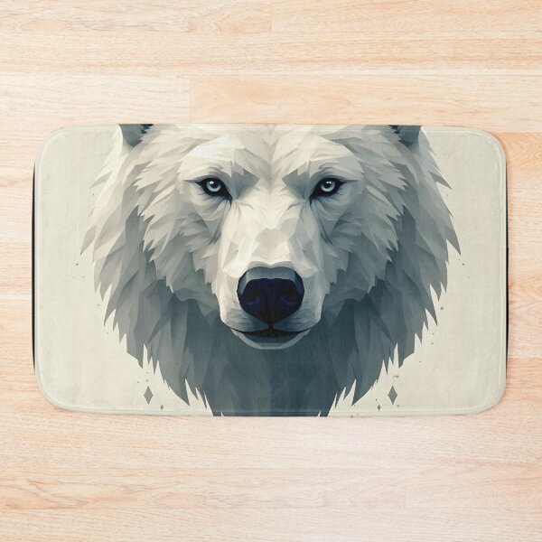 Item preview, Winter Warrior Polar Bear designed and sold by ShadowAndSlate.