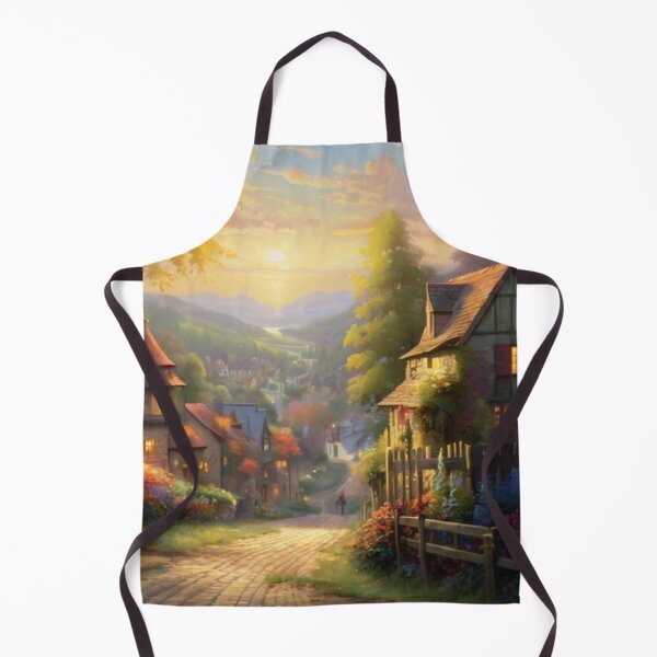 Item preview, Sunlit Streets of the Village designed and sold by BlareBlare.