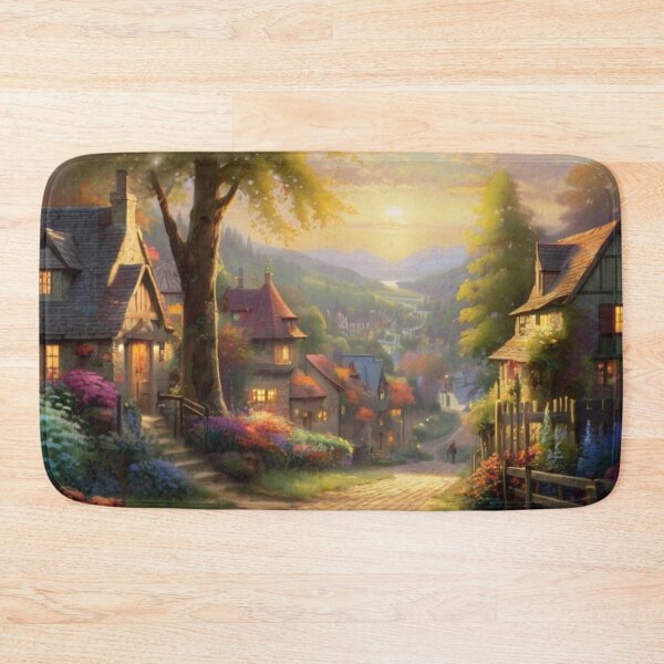 Item preview, Sunlit Streets of the Village designed and sold by BlareBlare.