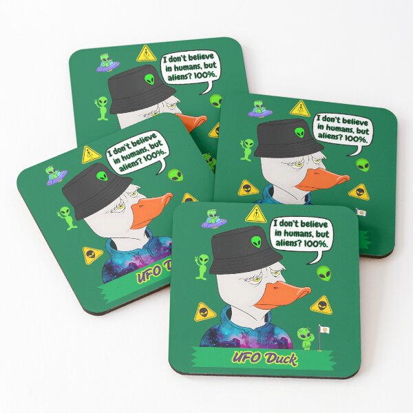 Item preview, UFO Duck designed and sold by Dull Duck Store.