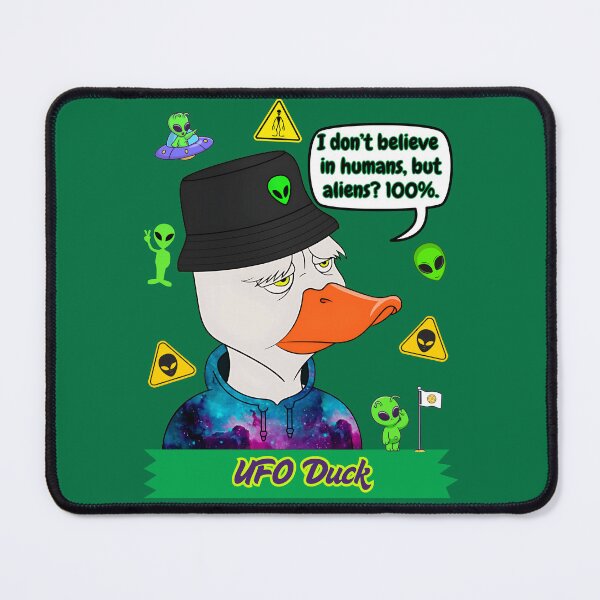 Item preview, UFO Duck designed and sold by Dull Duck Store.