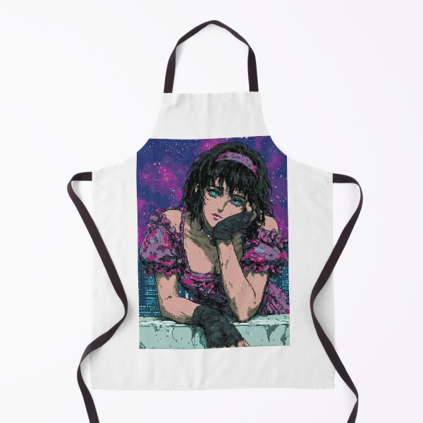 Item preview, Retro 90s Anime Heroine in a Moody Style. designed and sold by Piotrek0001.
