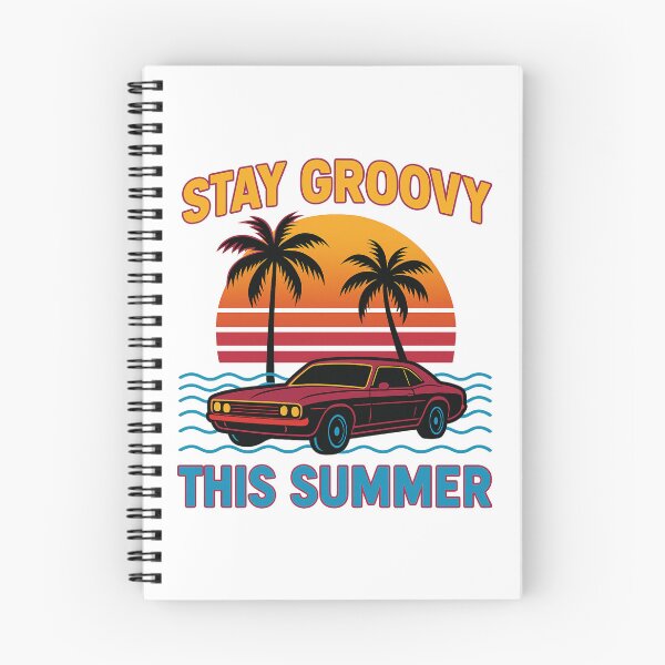 Item preview, Bring on the retro vibes and sunshine with this “Stay Groovy This Summer” designed and sold by Gayan-Art.