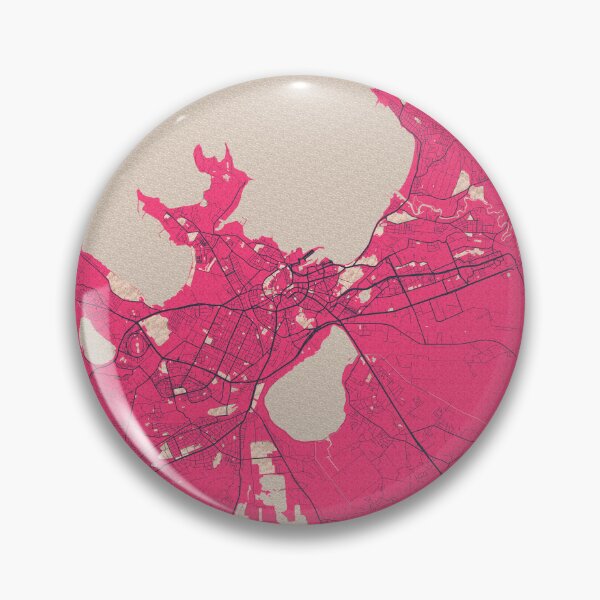 Item preview, Tallinn City Map of Estonia - Blossom designed and sold by deMAP.