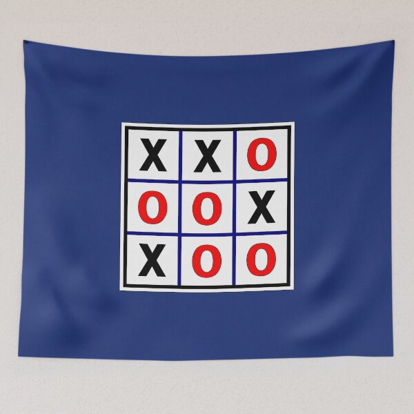 Item preview, Noughts and Crosses, Tic Tac Toe, Nostalgia, Game, Retro designed and sold by AASparksDesigns.