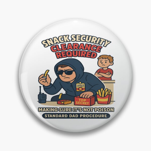 Item preview, Snack Security Clearance – A Father’s Day Mission in Snack Theft  designed and sold by Rajasekar.