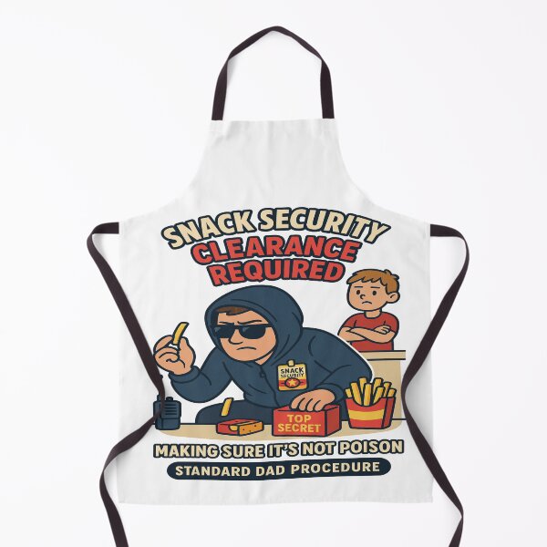 Item preview, Snack Security Clearance – A Father’s Day Mission in Snack Theft designed and sold by Rajasekar.