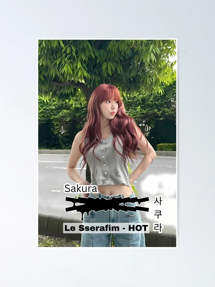 Exclusive LE SSERAFIM HOT Le Sserafim Different Sakura Merchandise