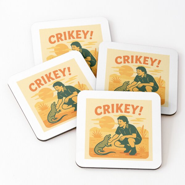 Item preview, Crikey - Steve Irwin Art  designed and sold by Scales and Tails .