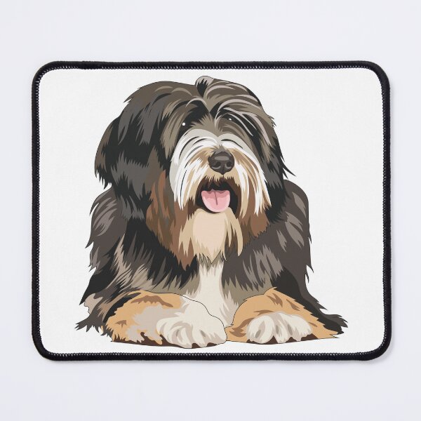 Item preview, Tibetan Terrier Portrait – Fluffy Dog Wall Art & Apparel designed and sold by BooDigit.