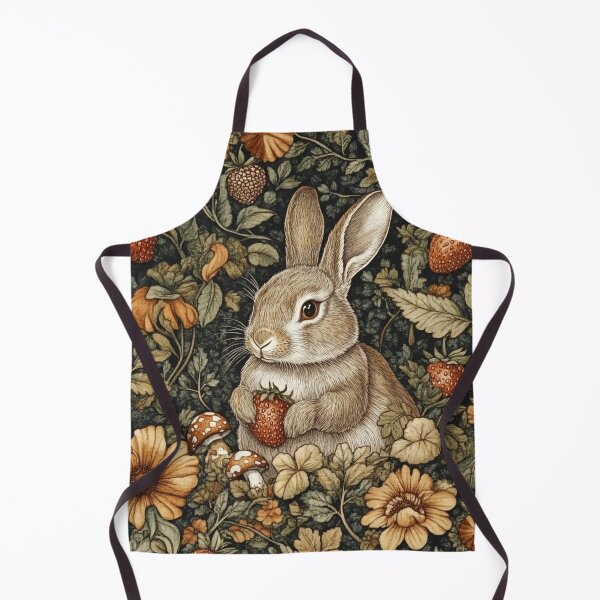Item preview, Vintage Bunny Garden – Whimsical Rabbit Illustration designed and sold by blairvina9028.