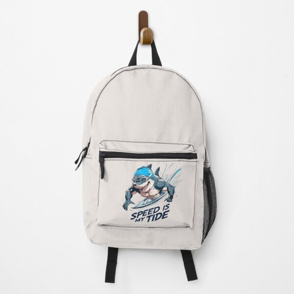 Item preview, Shark Swim Sprinter – Speed is my Tide | Athletic Shark T-Shirt Design designed and sold by BukJus.