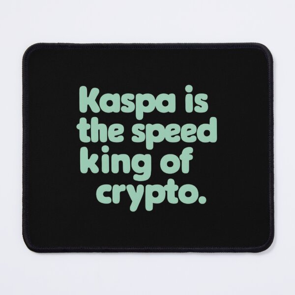 Item preview, Power in Every Block Kaspa designed and sold by RadDeck.