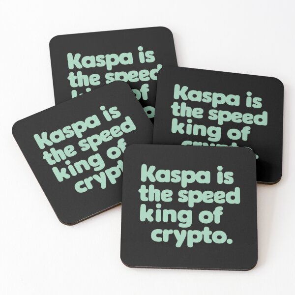 Item preview, Power in Every Block Kaspa designed and sold by RadDeck.