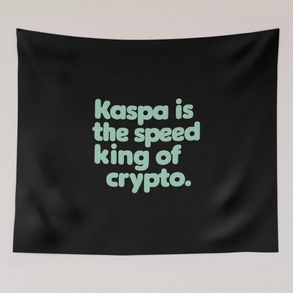 Item preview, Power in Every Block Kaspa designed and sold by RadDeck.