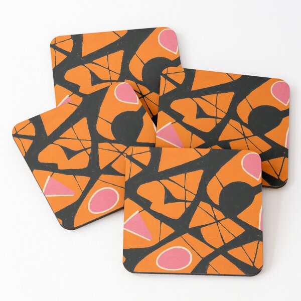 Item preview, Dynamic contrasts in orange, black and pink designed and sold by Sigtrix.