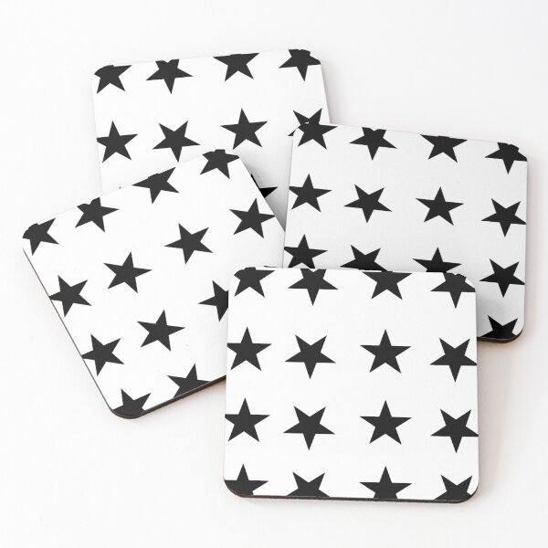 Item preview, Black Stars designed and sold by gretelsdesigns.