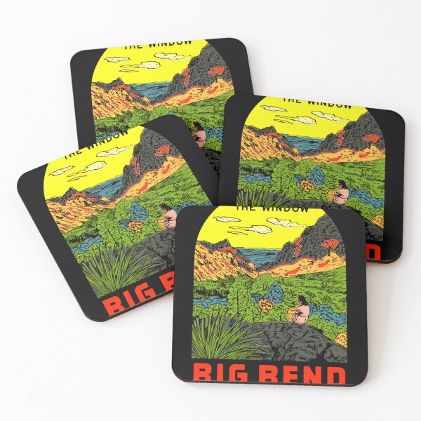 Item preview, The Window Big Bend National Park Travel Decal designed and sold by Henriettose8798.