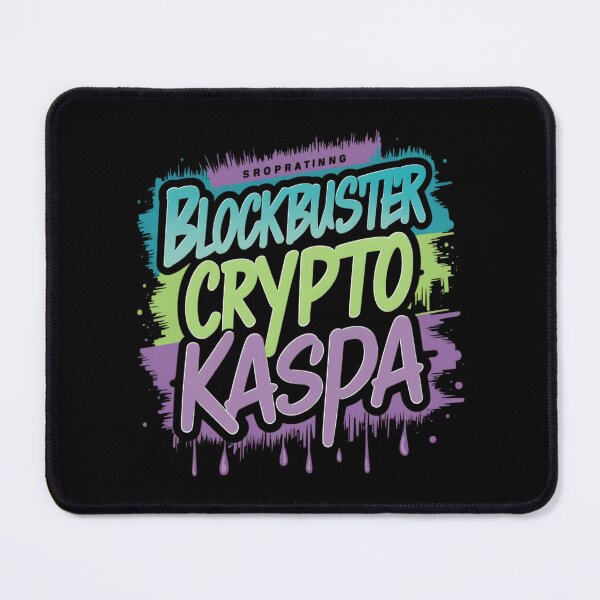 Item preview, Blocks Don’t Sleep Kaspa designed and sold by RadDeck.