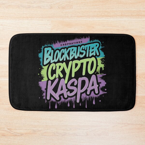 Item preview, Blocks Don’t Sleep Kaspa designed and sold by RadDeck.