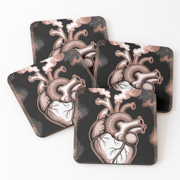 Item preview, Tick Steampunk Heart designed and sold by ShadowAndSlate.