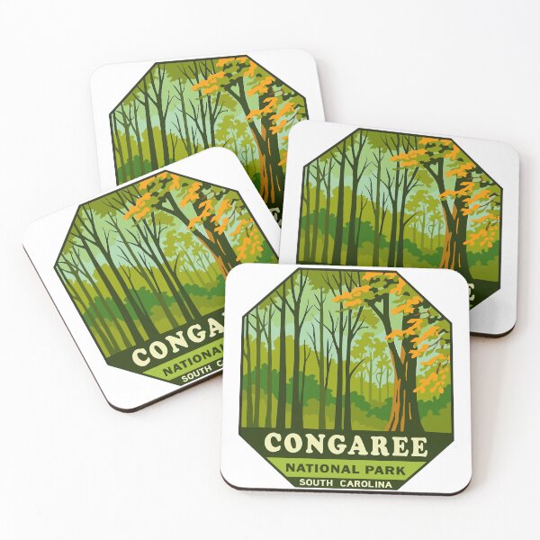 Item preview, Congaree National Park South Carolina Retro Sticker designed and sold by Ismeal Von.