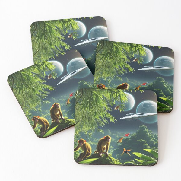 Item preview, Imaginative Interplanetary Landscape AI designed and sold by ColorSapiens.