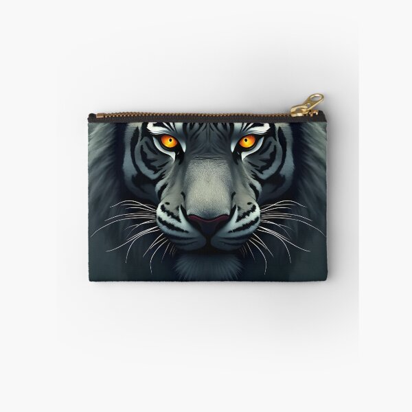 Item preview, Fierce White Tiger Gaze designed and sold by ShadowAndSlate.