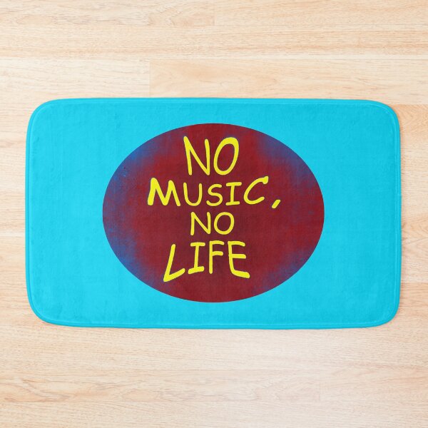 Item preview, No music, no life designed and sold by Bradipino.