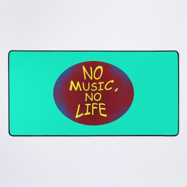 Item preview, No music, no life designed and sold by Bradipino.