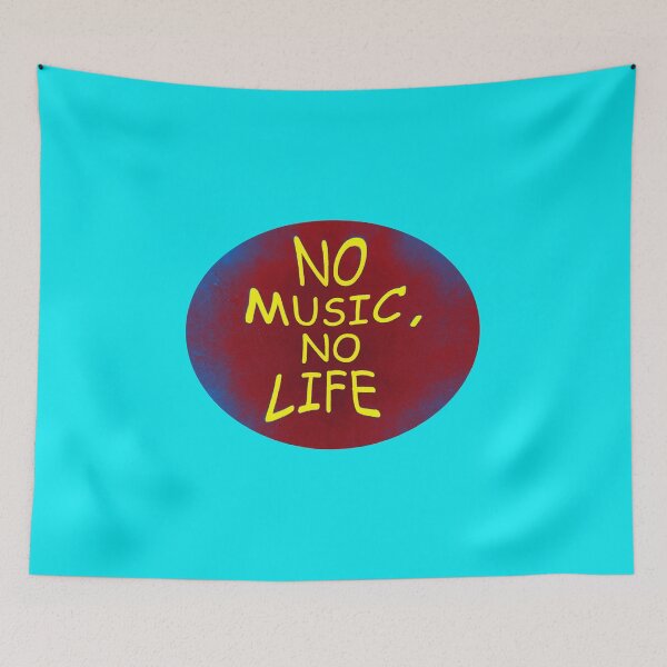 Item preview, No music, no life designed and sold by Bradipino.