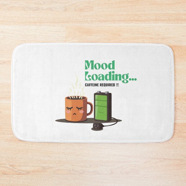 Item preview, Mood Loading... Caffeine Required | Funny Coffee Sticker & Mug Art designed and sold by MasterShiffu.