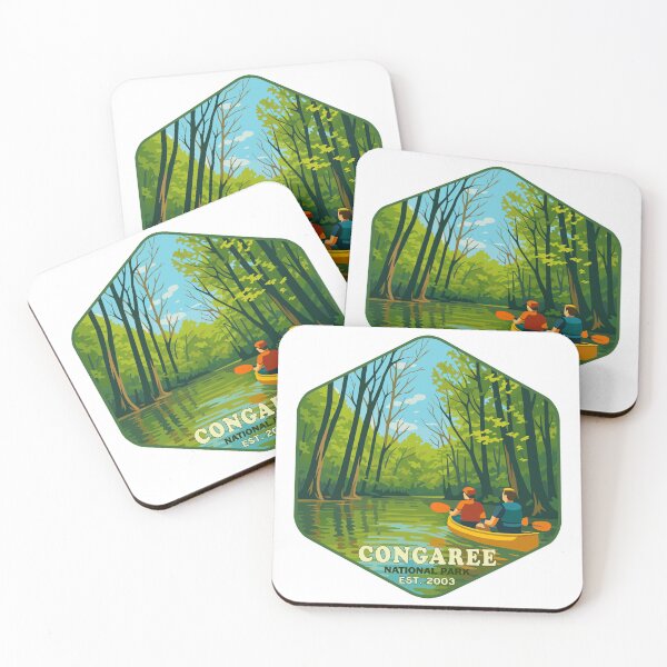Item preview, Congaree National Park South Carolina Retro Sticker designed and sold by Ismeal Von.