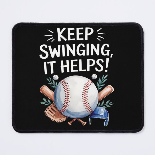 Item preview, Keep swinging - Home run hitter - Born to baseball mascot - In baseball we trust - The superior dreams designed and sold by JansenGS.