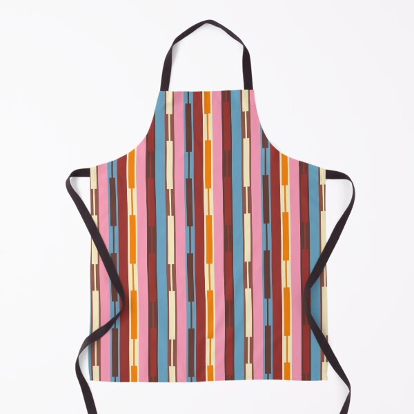 Item preview, Eclectic Geo Chain Vertical Block Stripes Geometric Pattern designed and sold by kierkegaard.